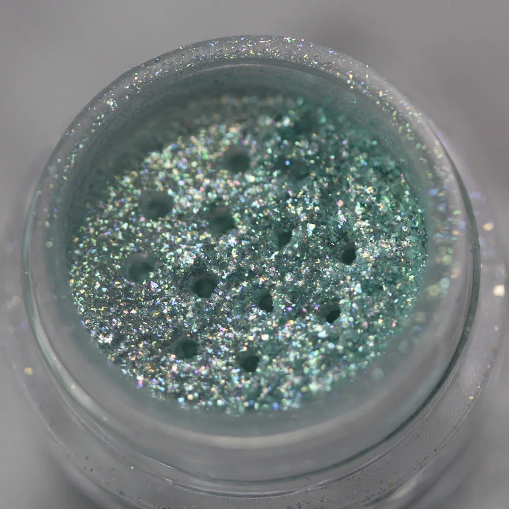 Cosmetic Beautiful Multichrome Loose Face Sparkly Diamond Pigment Powder Dust Safe for Eyeshadow Makeup Body Lipgloss Nail Art