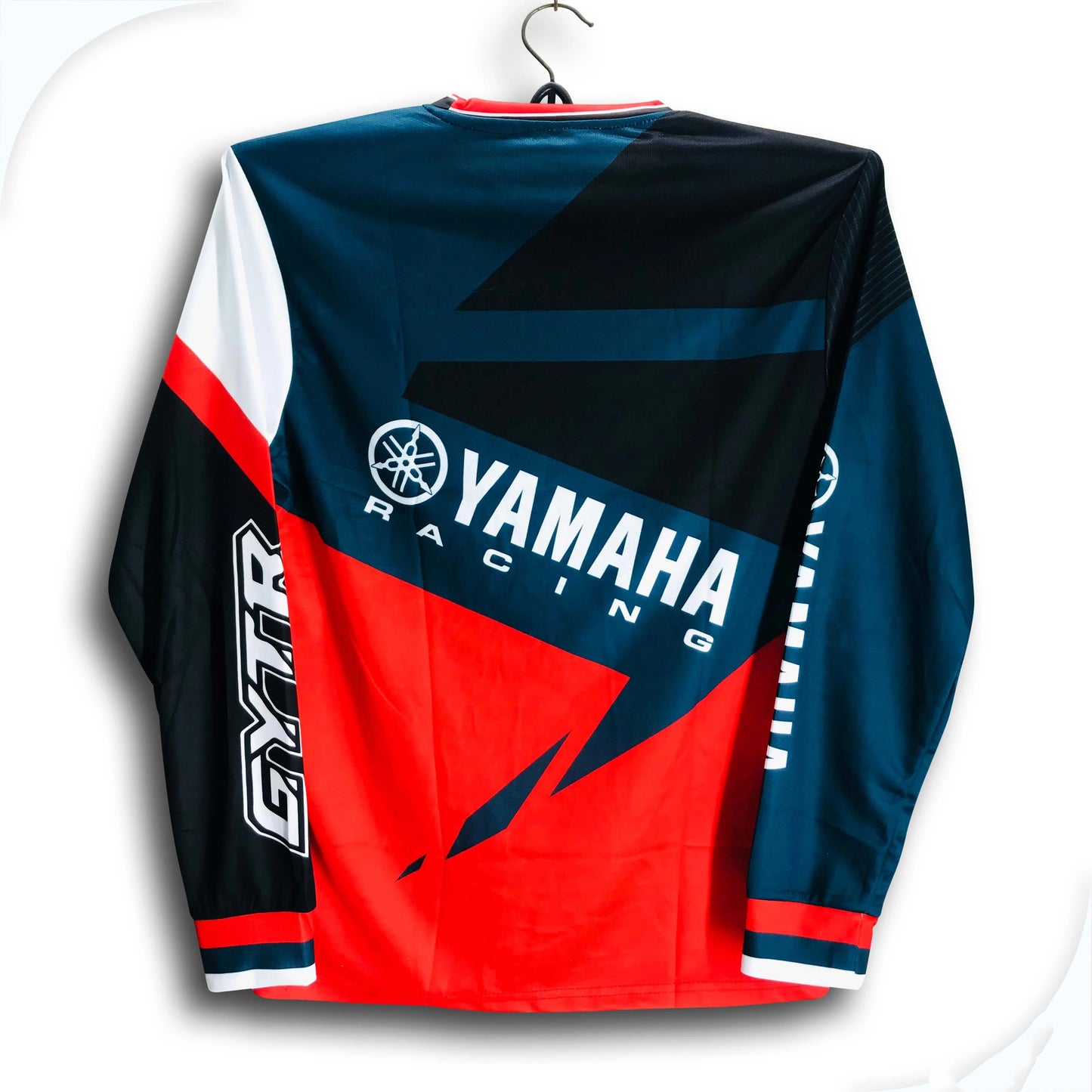 2026 Yamaha Men Women Motorcycle Riding Clothes Loose Breathable Fast Drying Off-road Racing Clothes Long Sleeved Sports T-shirt