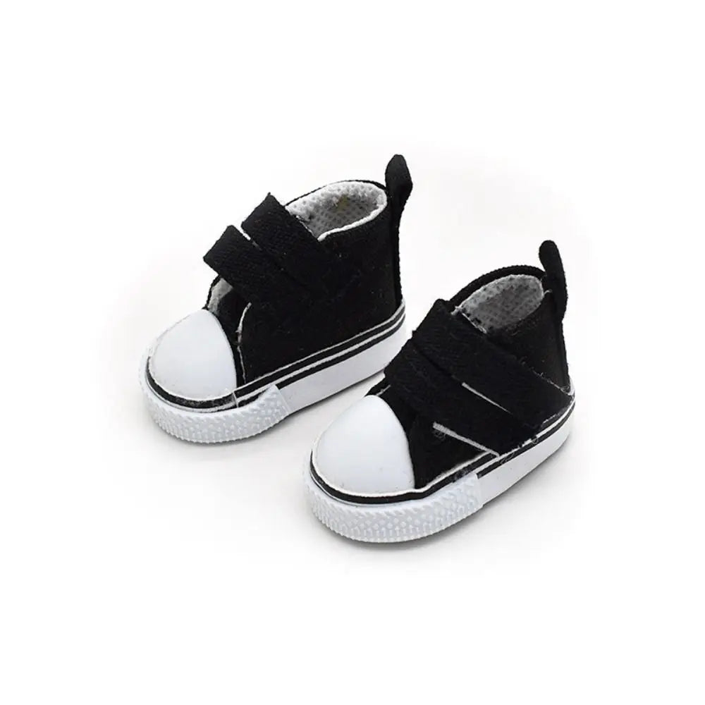 Dolls Accessories 3.5CM Sneakers Shoes Mini Shoes For Children Blyth Shoes Canvas Shoes Shoes