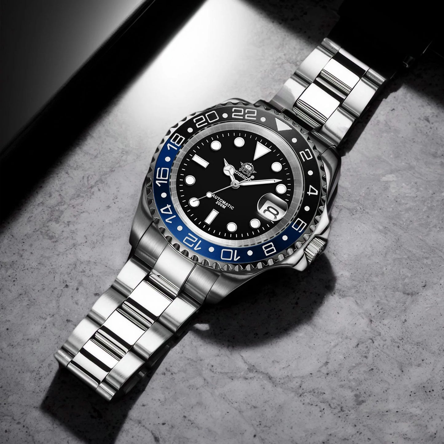 ADDIESDIVE Luxury New Men's Watches Waterproof Sapphire Automatic Mechanical Watches Stainless Steel Luminous Dive Watch For Men
