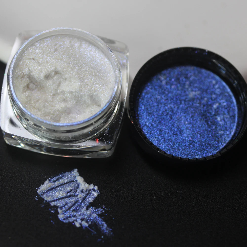 100colors Cosmetic Diamond Highlighter Pigment Eyes Loose Powder Makeup Pearlescent Shiny Eyeshadow Lipgloss Resin Craft DIY