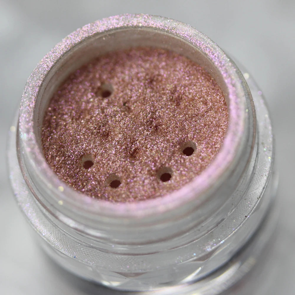 Cosmetic Beautiful Multichrome Loose Face Sparkly Diamond Pigment Powder Dust Safe for Eyeshadow Makeup Body Lipgloss Nail Art