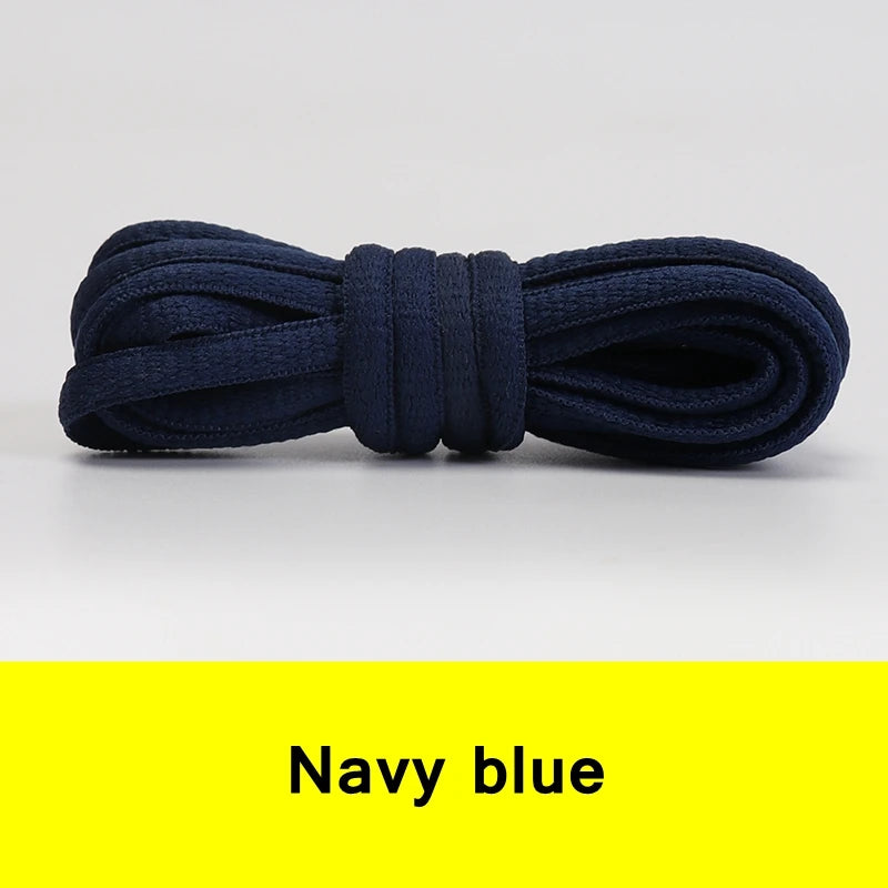 Oval Sneakers Shoe Laces Semicircle Sports Shoelaces Classic Round Shoelace Adult Unisex Woven Casual Boots Laces Shoestrings