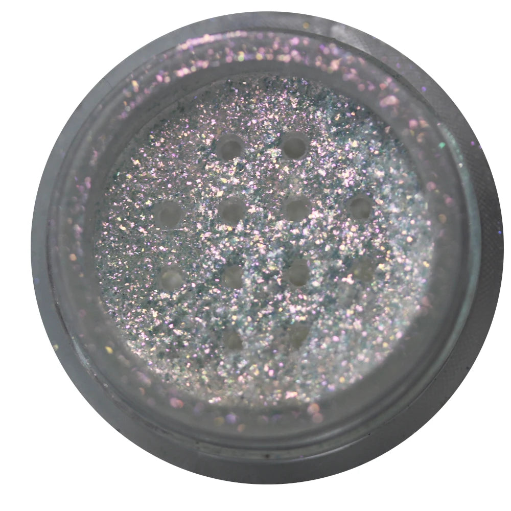 Cosmetic Beautiful Multichrome Loose Face Sparkly Diamond Pigment Powder Dust Safe for Eyeshadow Makeup Body Lipgloss Nail Art