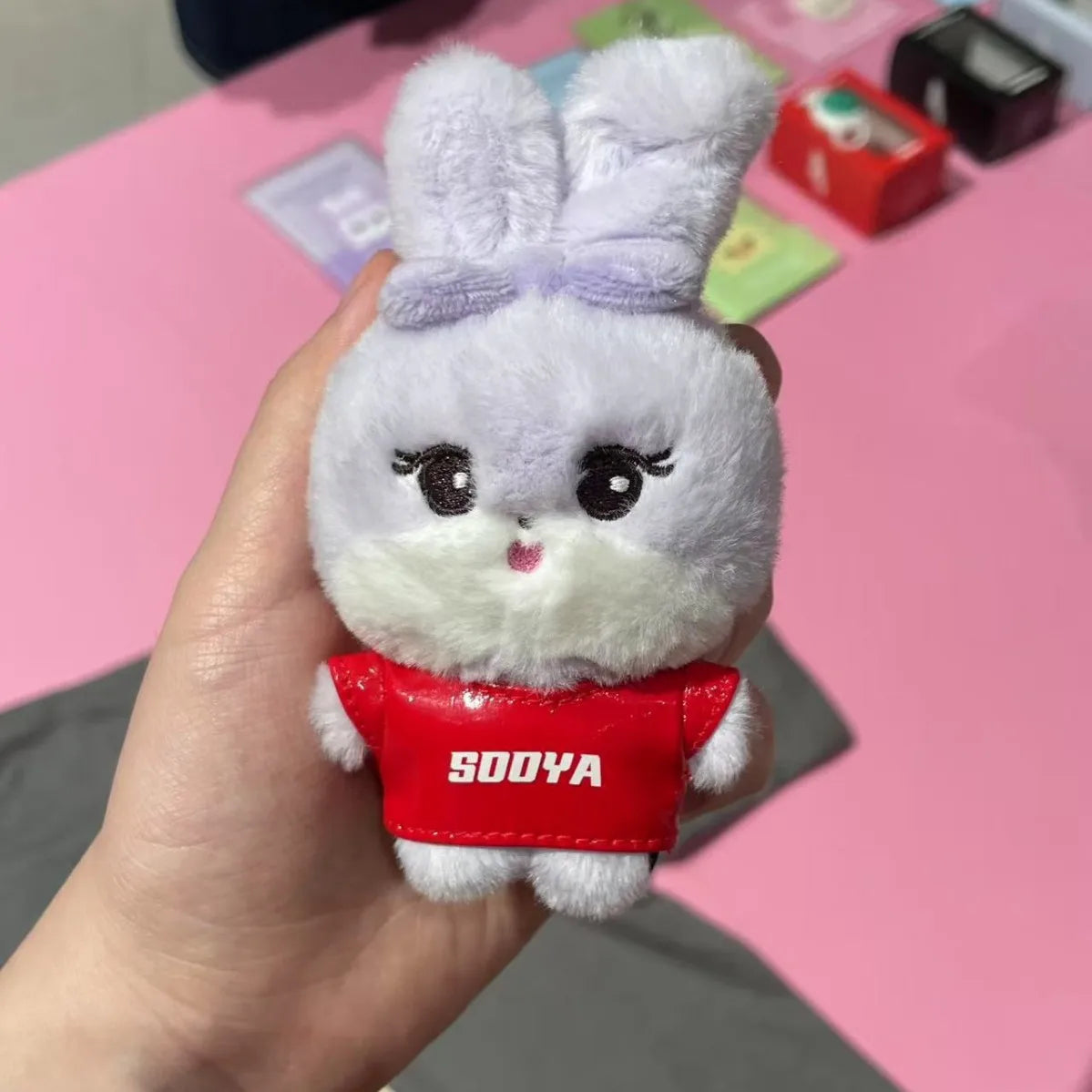 Kpop Idol Cute Plush Keychain Kawaii Cartoon Bag Charm Fan Merch Gift Women Girls Birthday Collection Accessories