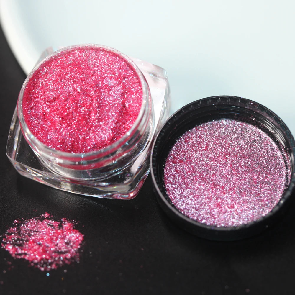 100colors Cosmetic Diamond Highlighter Pigment Eyes Loose Powder Makeup Pearlescent Shiny Eyeshadow Lipgloss Resin Craft DIY