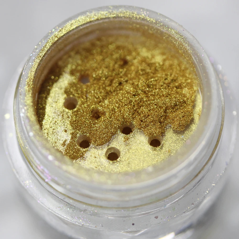 Cosmetic Beautiful Multichrome Loose Face Sparkly Diamond Pigment Powder Dust Safe for Eyeshadow Makeup Body Lipgloss Nail Art