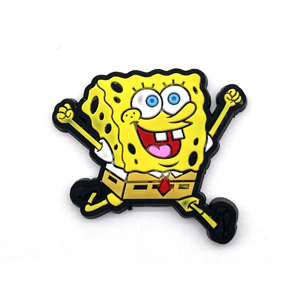 1-100pcs Shoe Charms PVC Shoes Accessories Decorations for Crocs,Bubble Slides Clog Sandals Wristband Buckle Kids Paryt Gifts