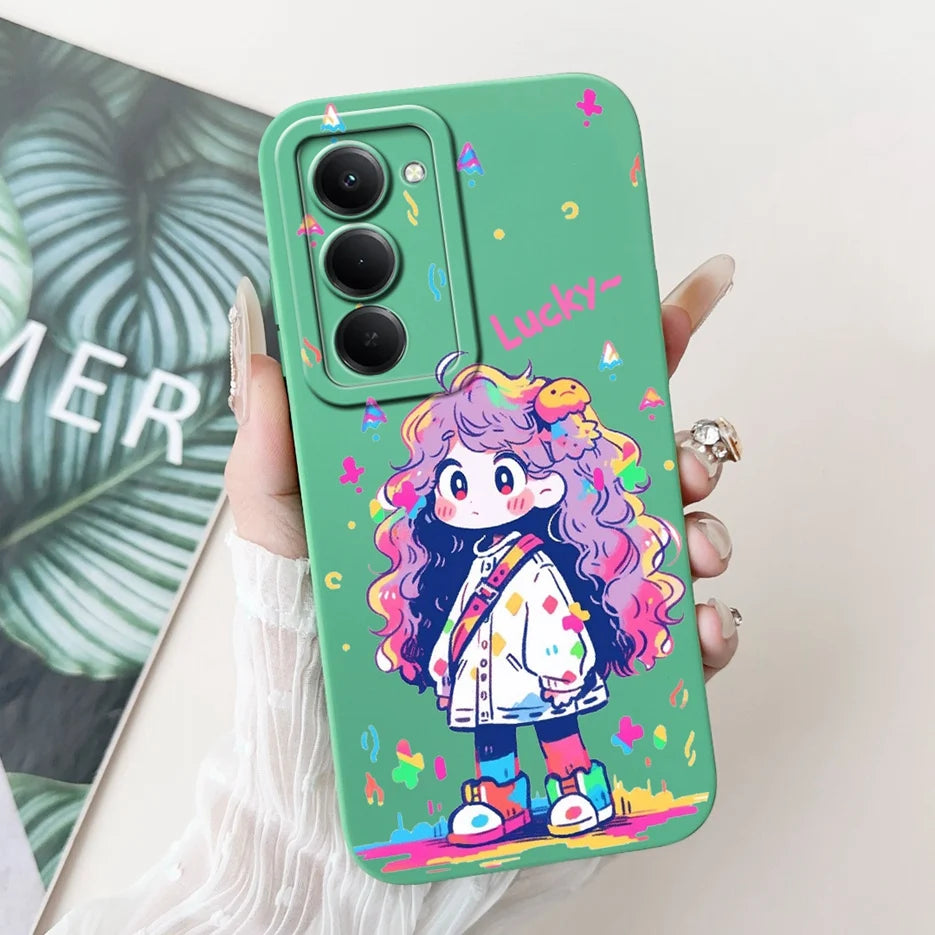 For Xiaomi Redmi 15 4G 5G Case Cute Panda Rabbit Cartoon Cover Shockproof Phone Case For Xiaomi Redmi 15 5G Redmi15 4G Soft Bags