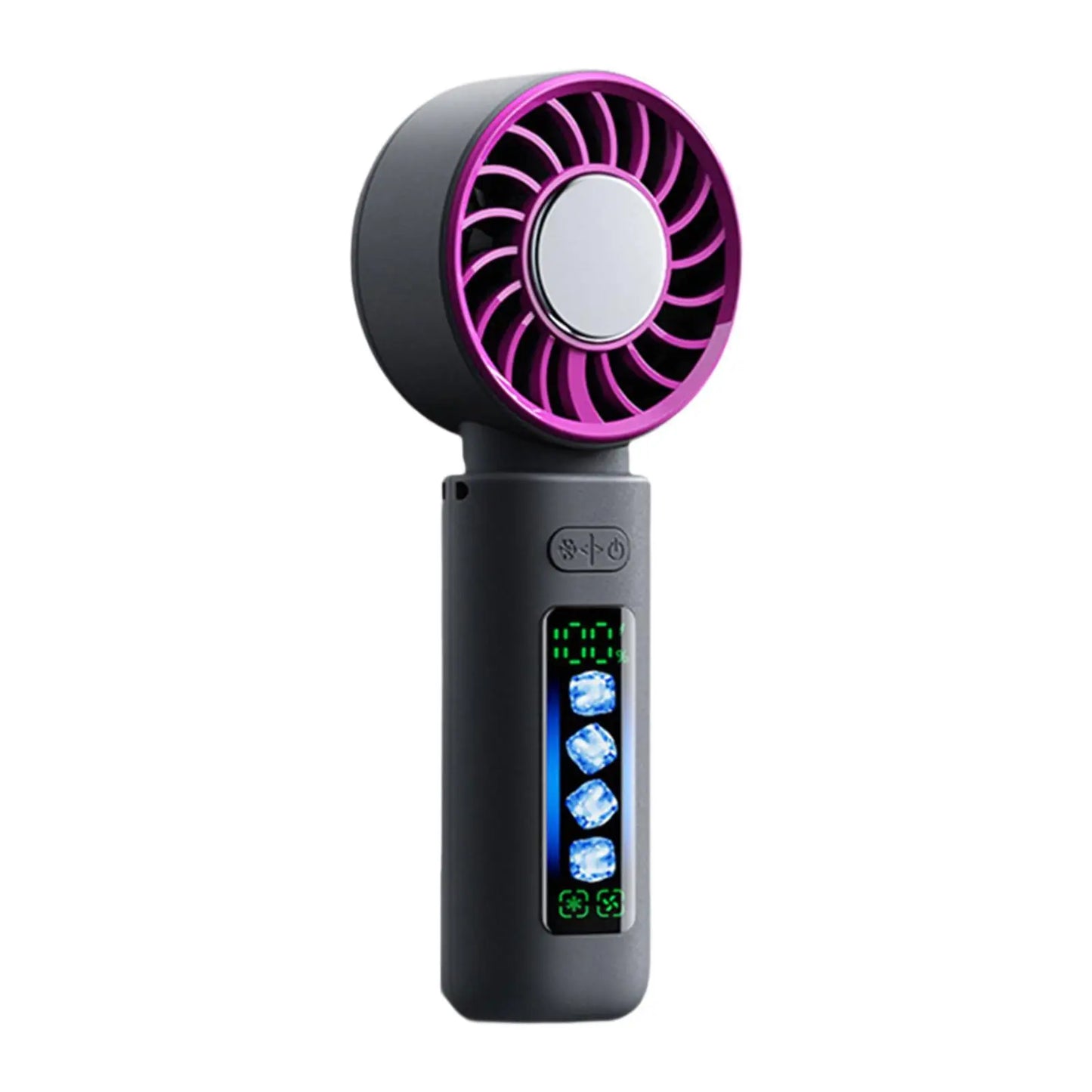 Portable Handheld Fan Folding Design Compact 100 Wind Speeds Portable Cooling Fan Mini Hand Fans Personal Fans for Beach Fishing