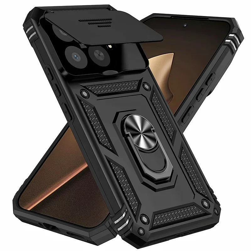 Slide Camera Protector Armor Funda For Xiaomi 15T Pro Case Magnetic Holder Ring Cover For Mi 15T Mi15T Xiaomi15T 15 T Pro 15TPro