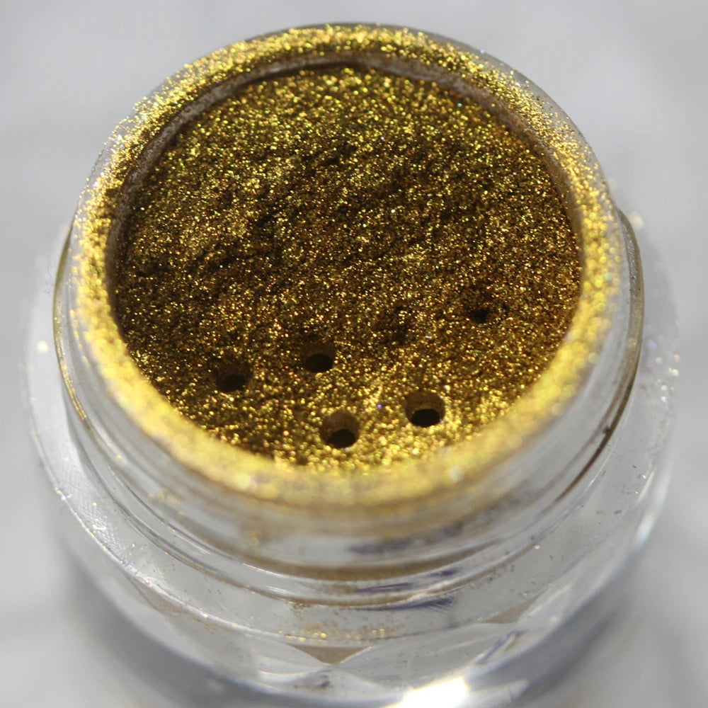Cosmetic Beautiful Multichrome Loose Face Sparkly Diamond Pigment Powder Dust Safe for Eyeshadow Makeup Body Lipgloss Nail Art