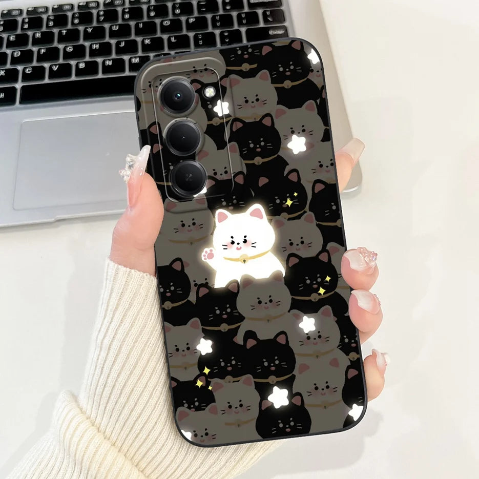 For Xiaomi Redmi 15 4G 5G Case Cute Panda Rabbit Cartoon Cover Shockproof Phone Case For Xiaomi Redmi 15 5G Redmi15 4G Soft Bags