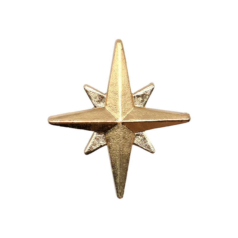 1PCS New Metal Shoe Charm for Girls,Flower Butterfly Star Pin Accessories for Sandals,Hats Clogs Buckle Decoration Shoes