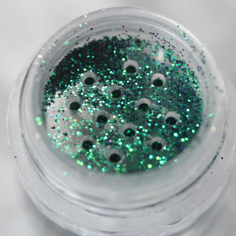 Cosmetic Beautiful Multichrome Loose Face Sparkly Diamond Pigment Powder Dust Safe for Eyeshadow Makeup Body Lipgloss Nail Art