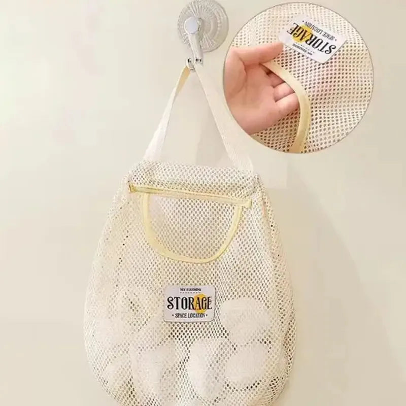 1/2/3pcs Japanese Socks Storage Hanging Bag Wardrobe Hanging Underwear Storage Bag Wall Hanging Dormitory Punching Bag