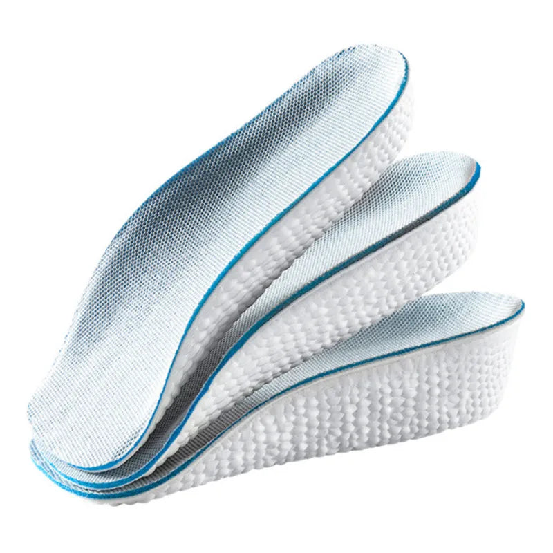 Height Increase Insoles Men Women Shoes Flat Feet Arch Support Orthopedic Insoles Sneakers Heel Lift Memory Foam Soft Shoe Pads