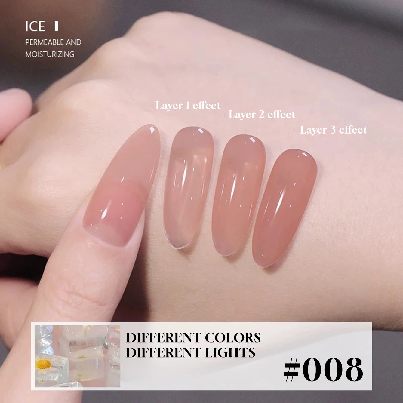 MIANEL 1-24PCS 2026 New Arrival | No-Makeup Fresh Skin Gel Polish | 24 Trendy Skin-Whitening Ice Translucent Nude Shades Set