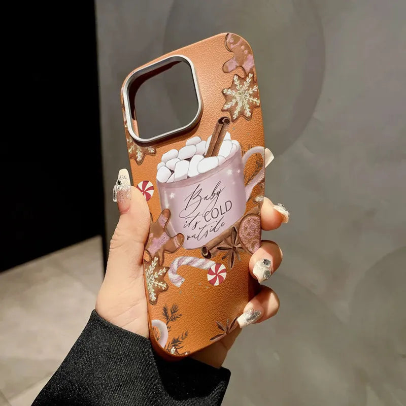 Christmas Winter-Themed Coffee Design Phone Case For Xiaomi 14T Cases Xiaomi 14T Pro 13T 13T Pro Mi 11 Lite 5G Soft TPU Cover