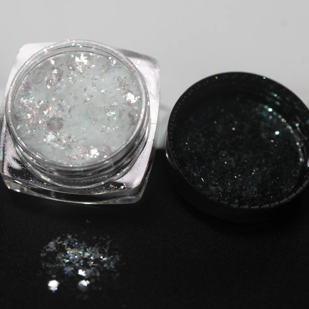 100colors Cosmetic Diamond Highlighter Pigment Eyes Loose Powder Makeup Pearlescent Shiny Eyeshadow Lipgloss Resin Craft DIY