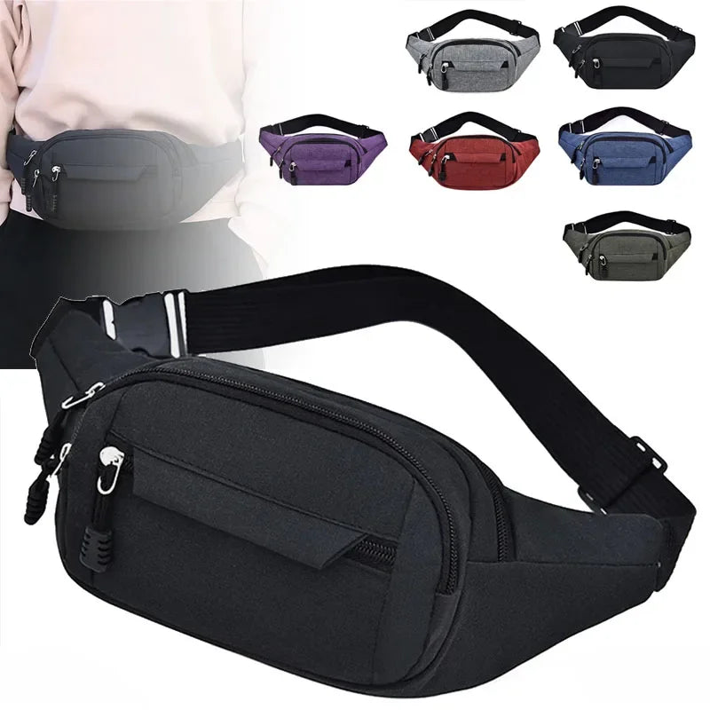 Waist Bag 2024 Mobile for Men Women Multifunctional Large Capacity Belt Bag Anti Splash Wear-resistant Construction Site Pochete