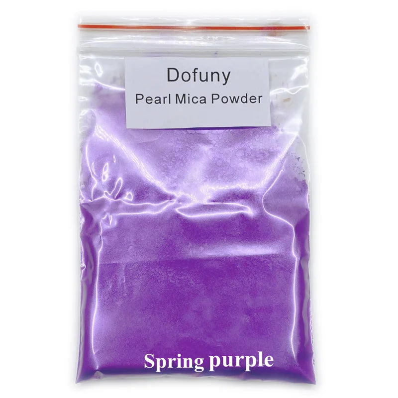 128Colors Luster Pearlescent Mica Powder DIY For Soap Candle Dye Epoxy Resin Paint Colorant Powder Makeup Cosmetic Pearl Pigment