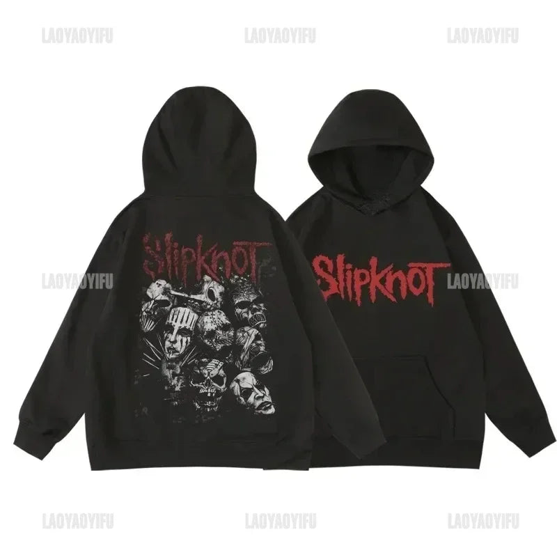 new S-Slipknots Prepare for Hell Tour Rock Band Women Men Hoodie Sweatshirt Casual Clothes Hoody Warmth Streetwear Pullovers Top