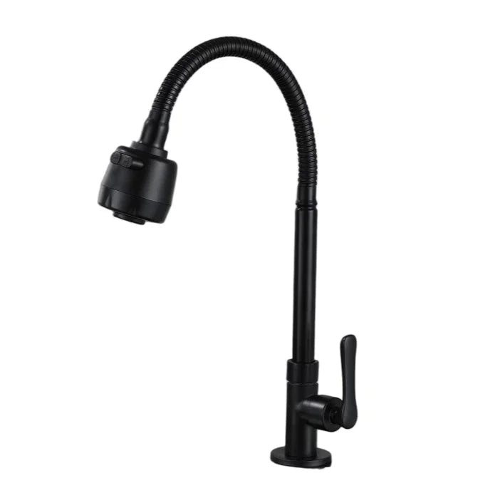Inox Silver Kitchen Wall Shower Faucet with 360 ° Rotation Kitchen Luxury Wall Promotion