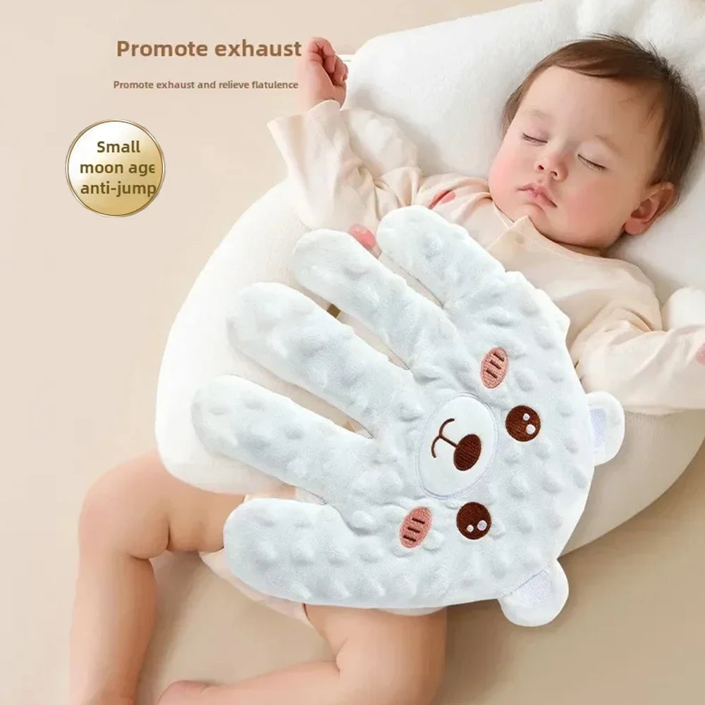 Baby Palm Pillow for Newborn Bedding Sleep Aid Soothing Palm Baby Calming Sleep Remote Control Anti-startle Soothing Doll