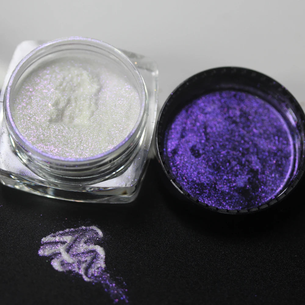 100colors Cosmetic Diamond Highlighter Pigment Eyes Loose Powder Makeup Pearlescent Shiny Eyeshadow Lipgloss Resin Craft DIY