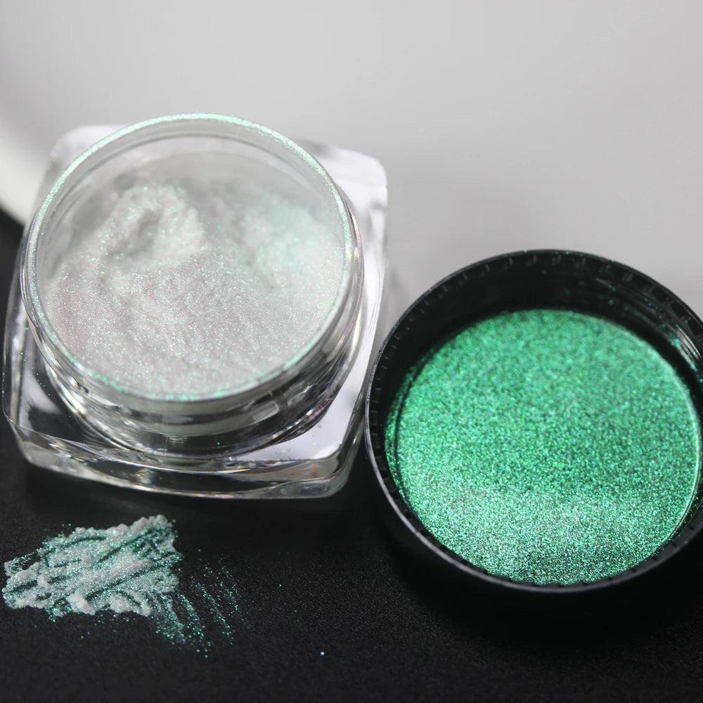 100colors Cosmetic Diamond Highlighter Pigment Eyes Loose Powder Makeup Pearlescent Shiny Eyeshadow Lipgloss Resin Craft DIY