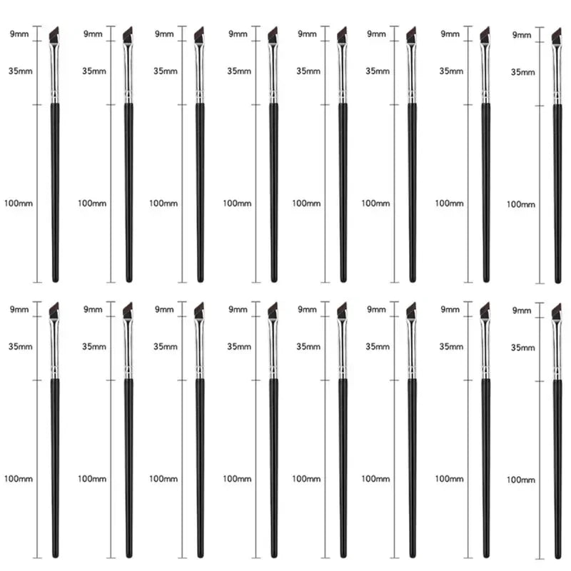 1/2/4/6/8/10/16Pcs Upgrade Blade Eyeliner Brush Ultra Thin Fine Angle Flat Eyebrow Brush Liner Brow Place Makeup Brush