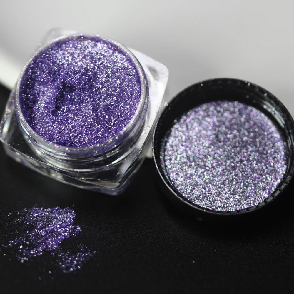 100colors Cosmetic Diamond Highlighter Pigment Eyes Loose Powder Makeup Pearlescent Shiny Eyeshadow Lipgloss Resin Craft DIY