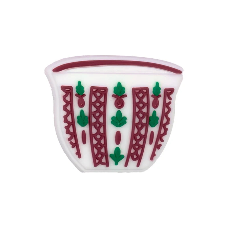 1/9PCS Casual Middle East Shoes Charms Decorations,Lights Castle Pins for Shoes,Books Sandals Clogs Buckles Accessories