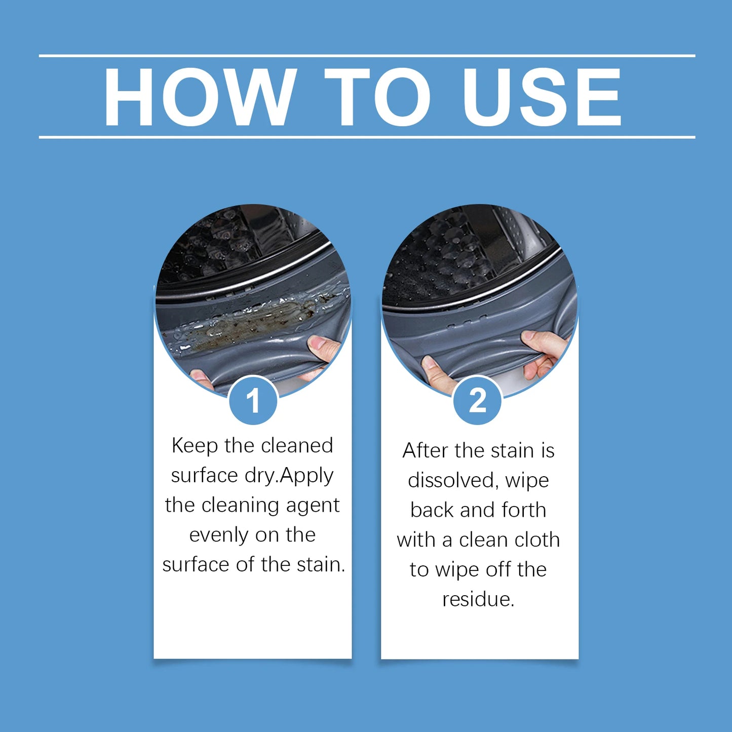 Mold Remover Gel Effectively Removes Scale Mildew & Stubborn Stains Multipurpose Household Decontamination Cleaning Gel 100ml