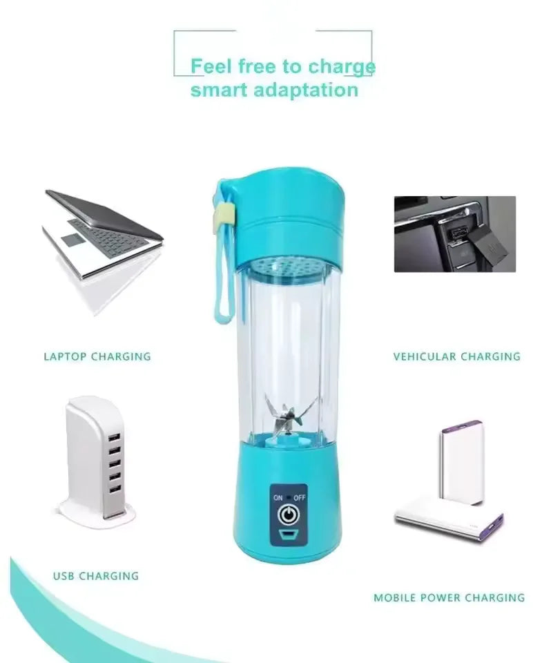 Automatic Mini Electric Juicer Cup USB Rechargeable Fruit Blender Portable Squeezer for Orange Lemon Fresh Juice Making