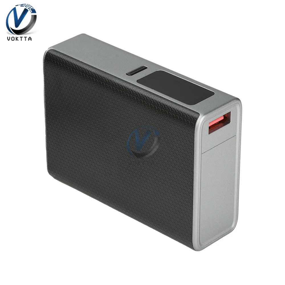 0.96-inch TFT Colour Screen DIY Power Bank Kit 22.5W Fast Charging Module 21700 Battery Case Mini Portable Power Module