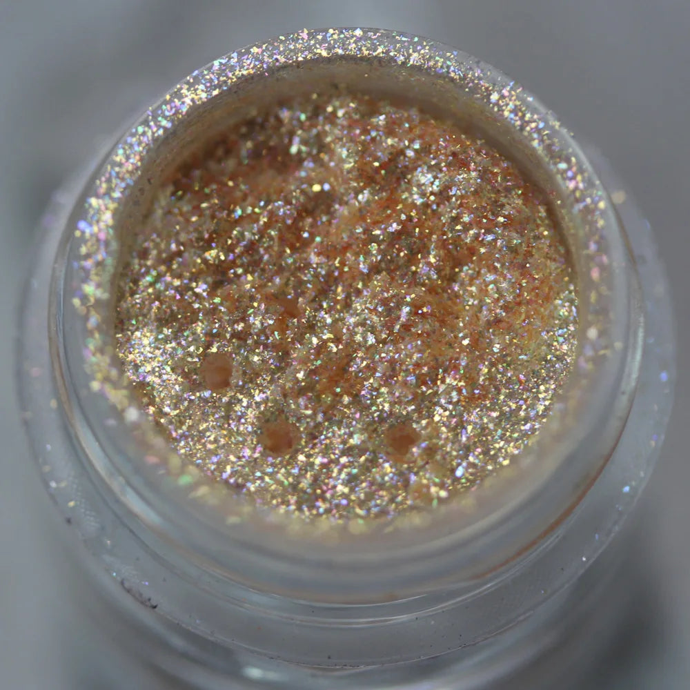 Cosmetic Beautiful Multichrome Loose Face Sparkly Diamond Pigment Powder Dust Safe for Eyeshadow Makeup Body Lipgloss Nail Art