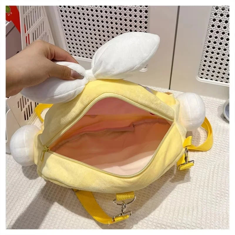 Anime Crossbody Heartache Bag Kagamine Rin Kawaii Decorate Kagamine Len Girl Large Capacity Storage Bag Girls Festival Gift