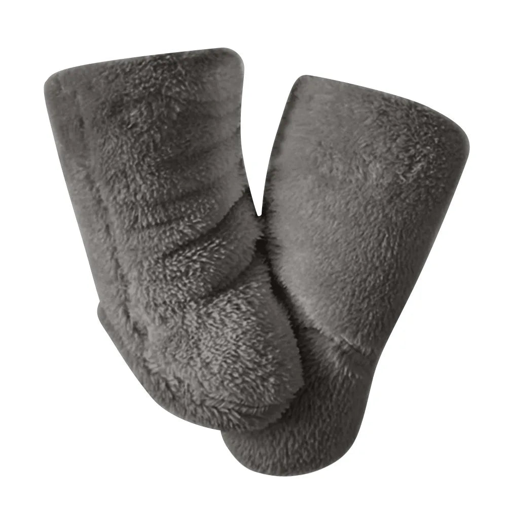 1 Pair Casual Thickened Newborn Baby Socks Anti-slip Solid Color Kids Floor Socks Warm Baby Foot Warmer Infant Winter