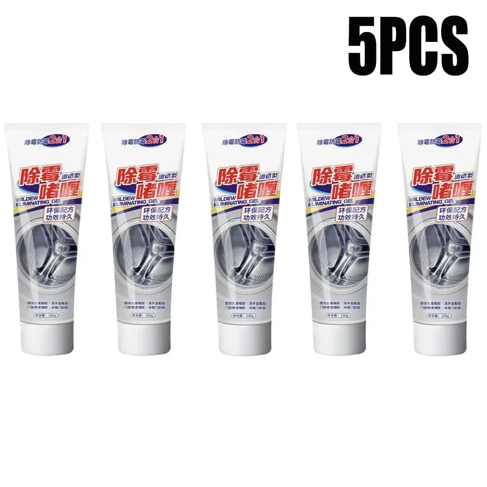 1/2/3/5Pcs Mold Remover Gel Anti-Mold Cleaning Gel For Kitchen Bathroom Washing Machine Refrigerator Rubber Ring Removing Mold