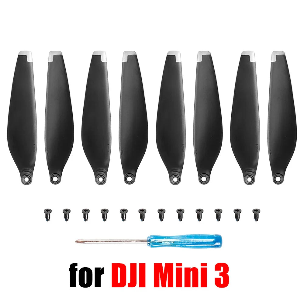 8PCS 6030 Propeller for DJI Mini 3/Mini3 Pro Low Noise Drone LightWeight Wing Fan Spare Parts Quick Release RC Drone Accessories