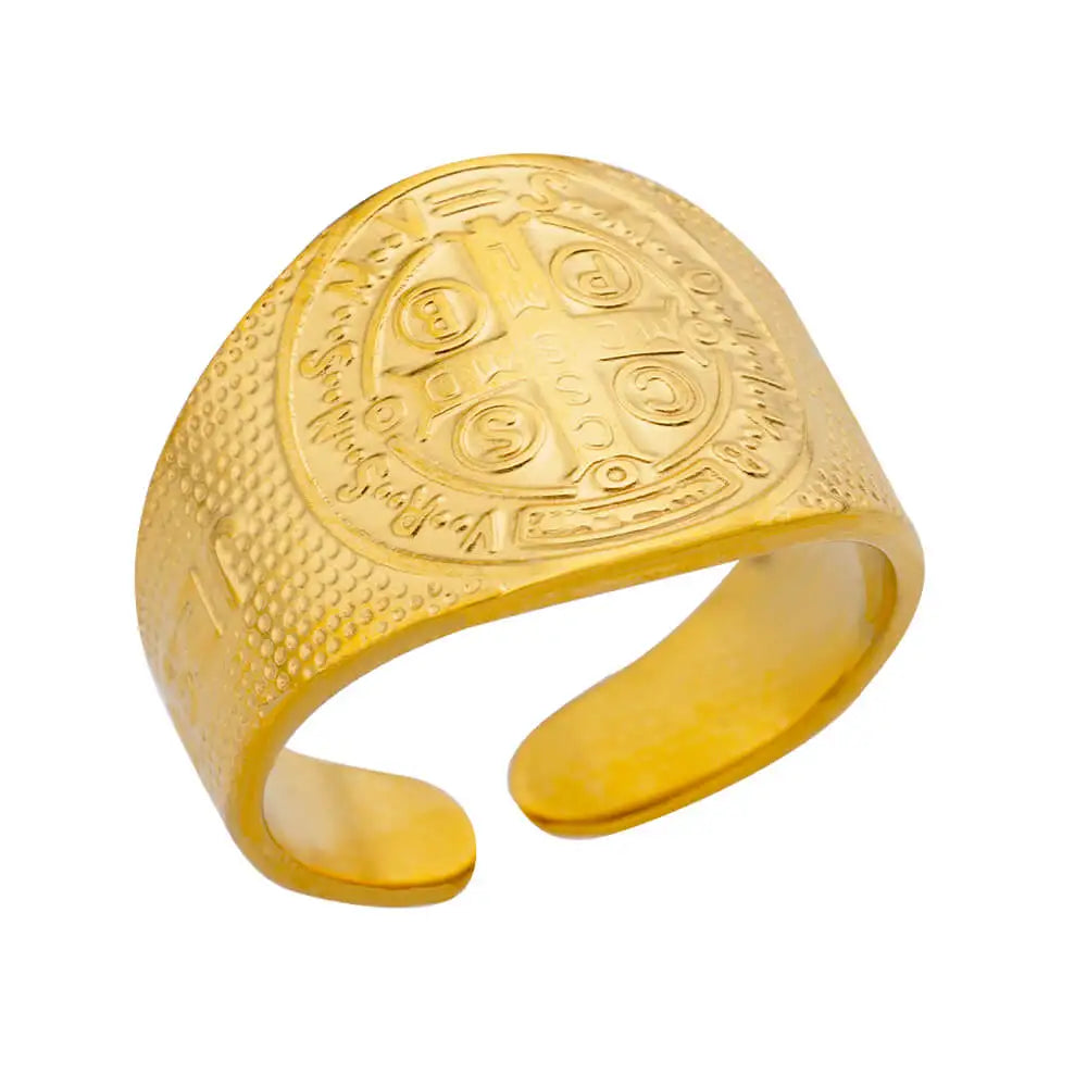40 Style Rings for Women Stainless Steel Rings Classic Gold Color Adjustable Rings Wedding Aesthetic Jewelry Gift Free Shipping