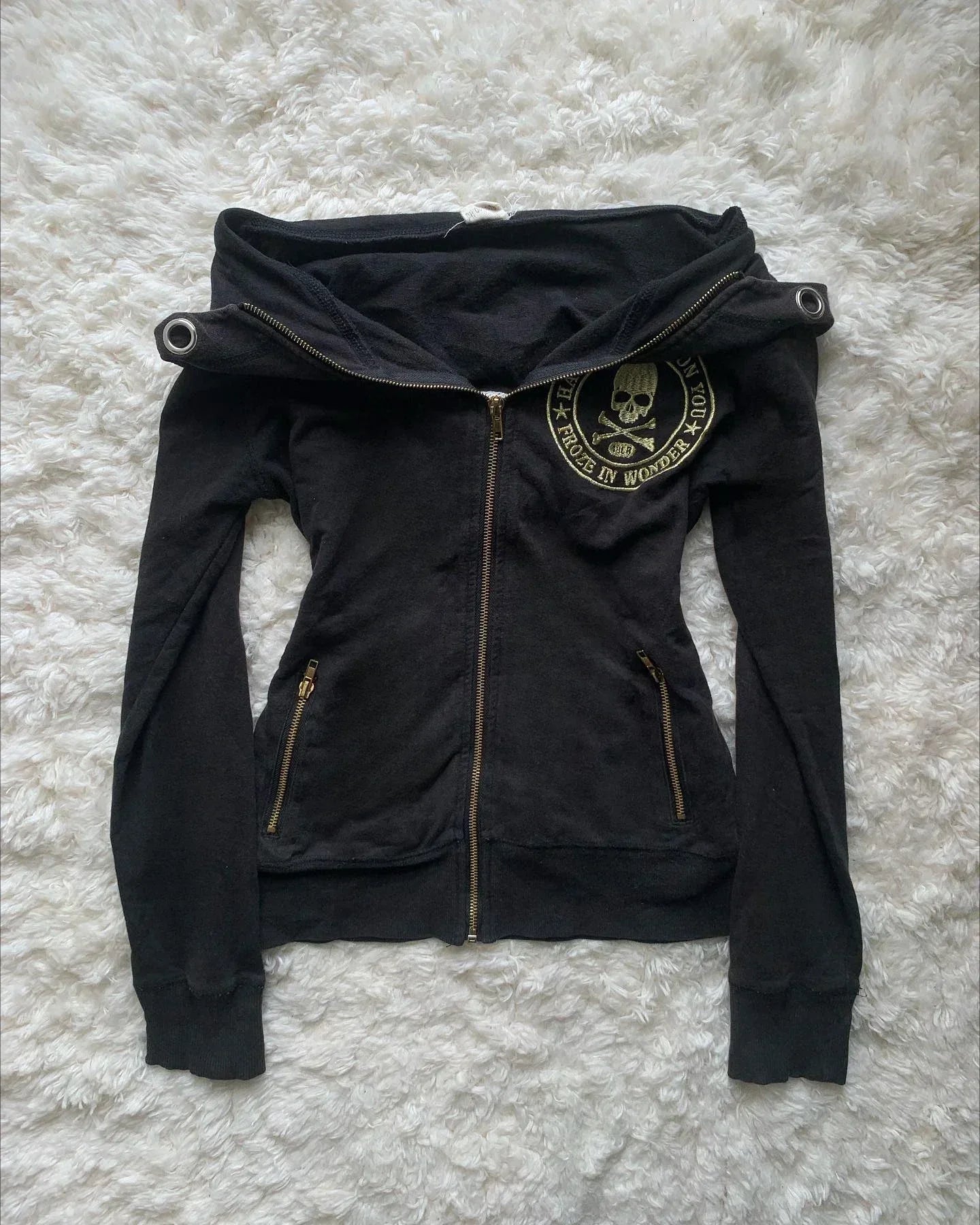 Hot Sweet Sparkling Rhinestone Mesh Transparent Hoodie Y2K Womens Fashion Sexy Backless Oversized Hoodie Casual Pullover Tops
