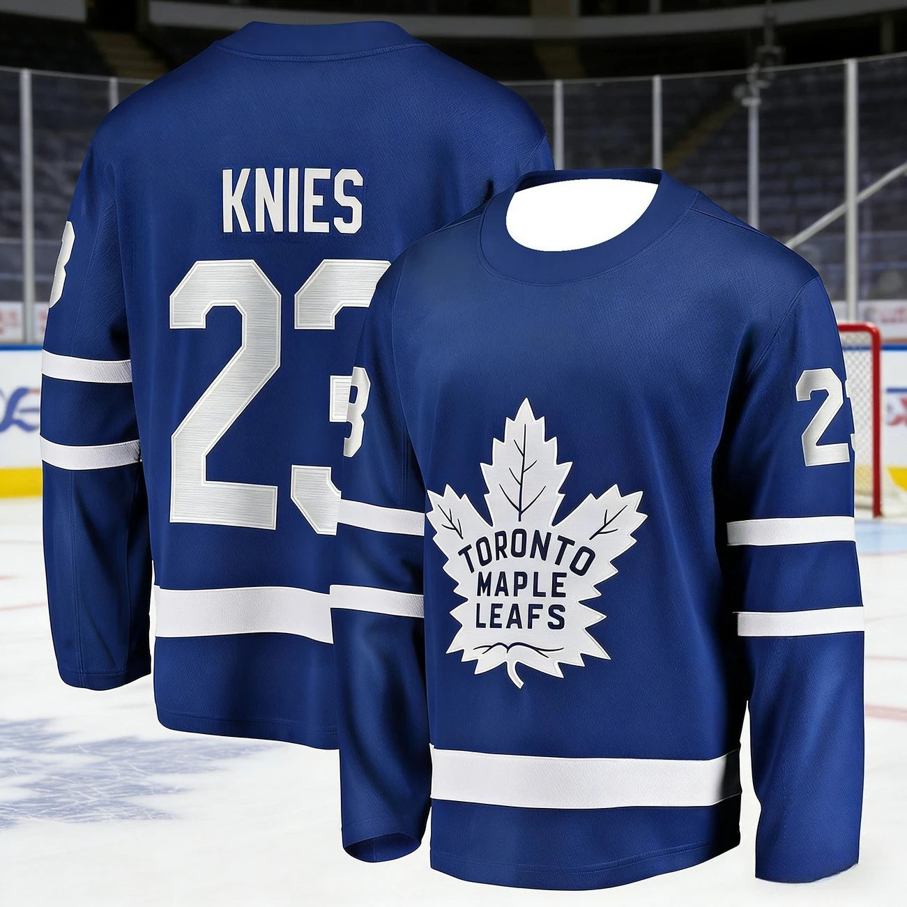 2026 Men's New Toronto Ice Hockey Training Jersey with 3D Print, Breathable, Moisture-Wicking Long-Sleeved T-Shirt Kids