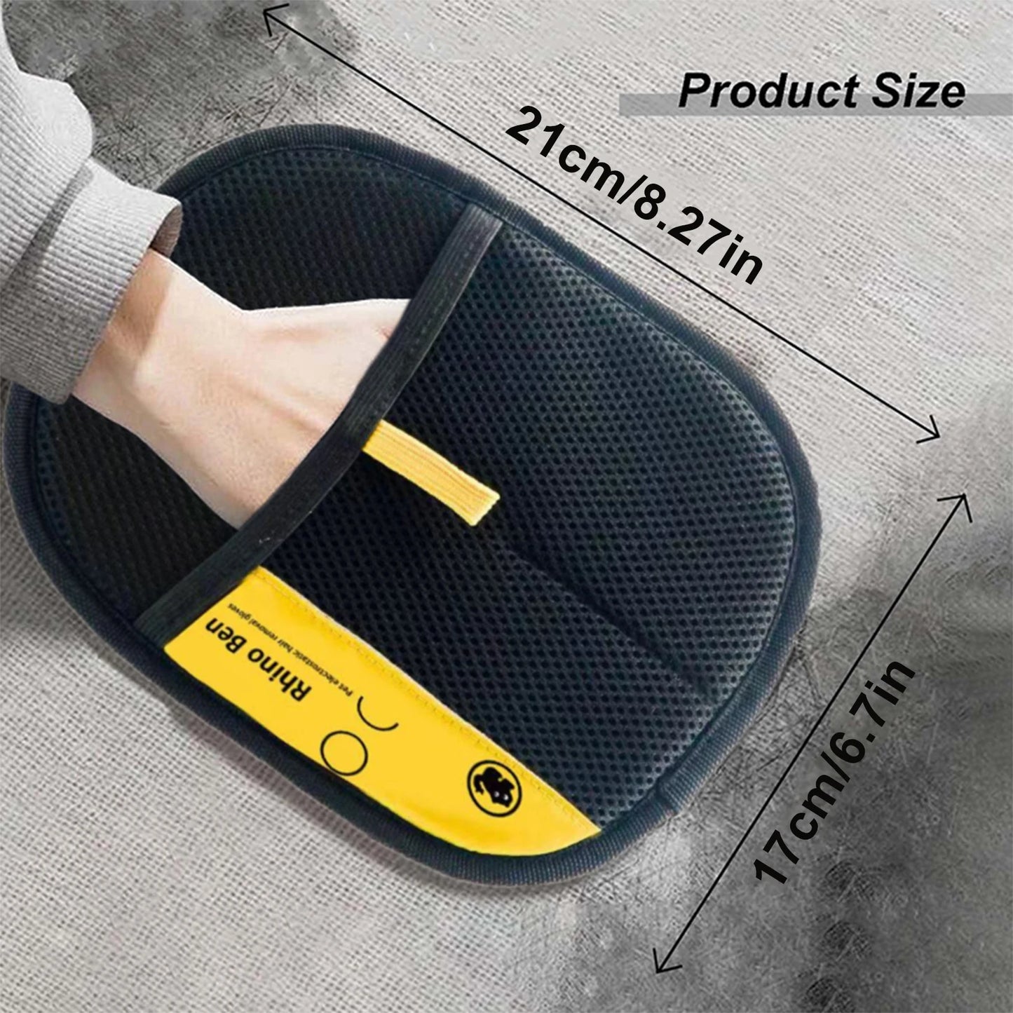 New Pet Hair Remover Electrostatic Gloves, 2025 New Pet Hair Removal Glove For Cats & Dogs