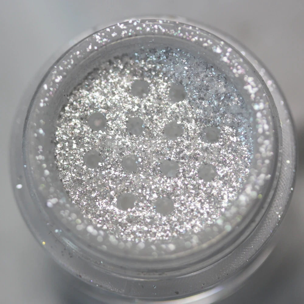 Cosmetic Beautiful Multichrome Loose Face Sparkly Diamond Pigment Powder Dust Safe for Eyeshadow Makeup Body Lipgloss Nail Art