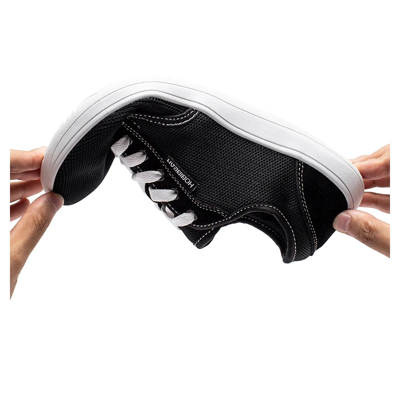 HOBIBEAR Minimalist Barefoot Shoes Unisex Wide Toe Zero Drop Walking Sneakers Mesh Lightweight Breathable Shoes
