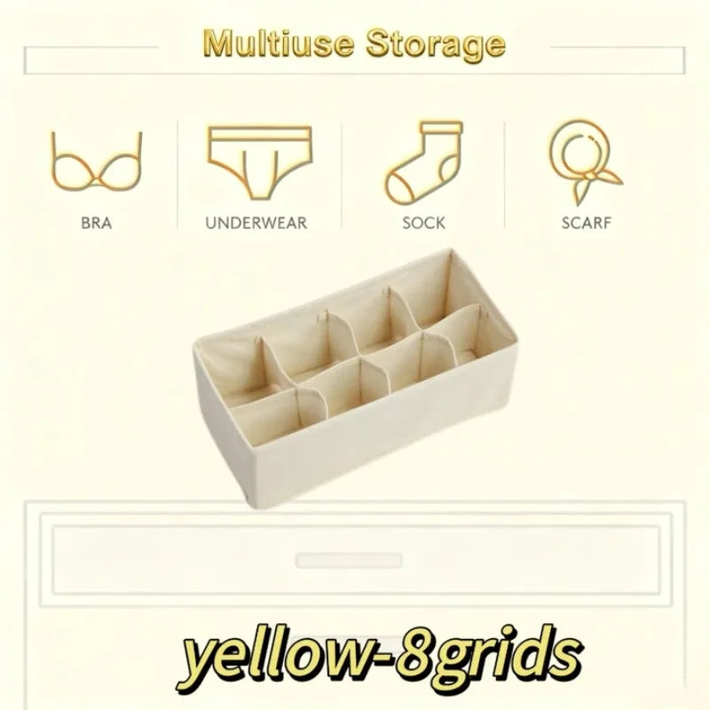 Drawer Underwear Socks Bra Storage Box Clothes Storage Organizer Underwear Bag Household Wardrobe Box Cabinet Drawer Organizer