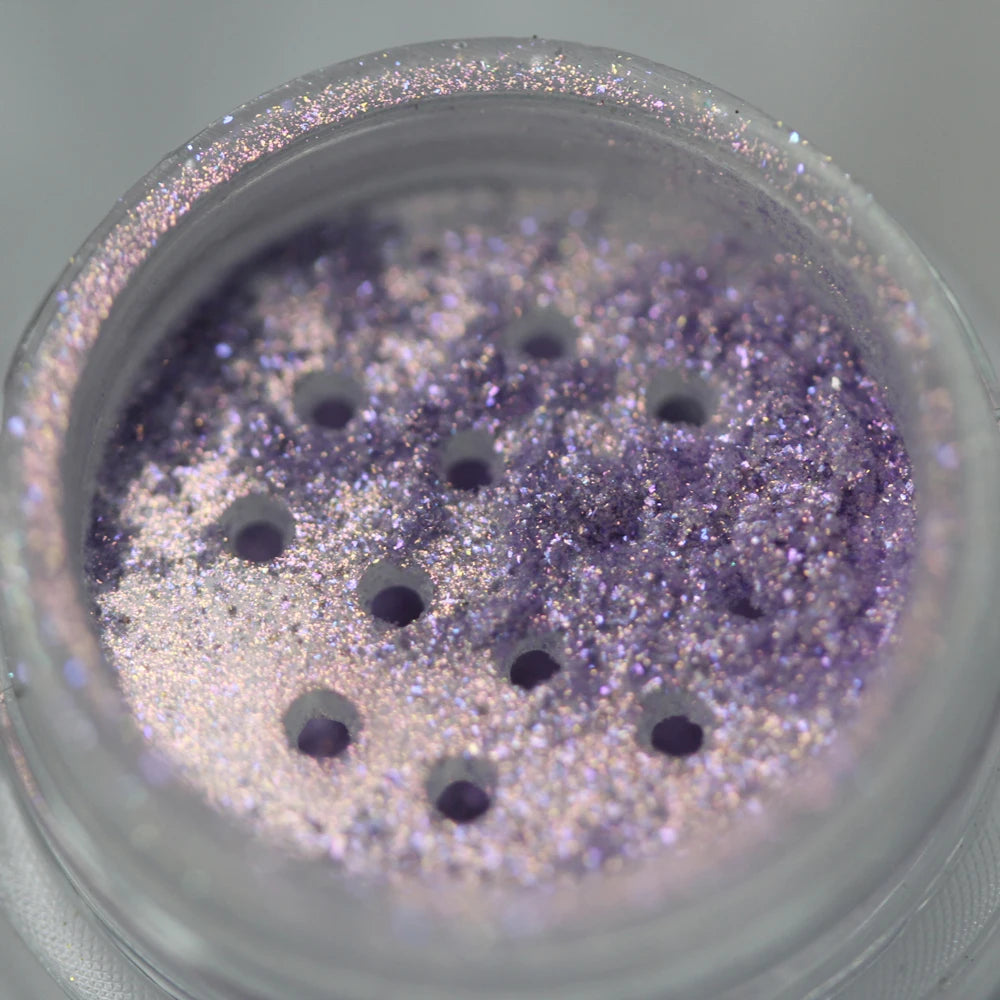 Cosmetic Beautiful Multichrome Loose Face Sparkly Diamond Pigment Powder Dust Safe for Eyeshadow Makeup Body Lipgloss Nail Art